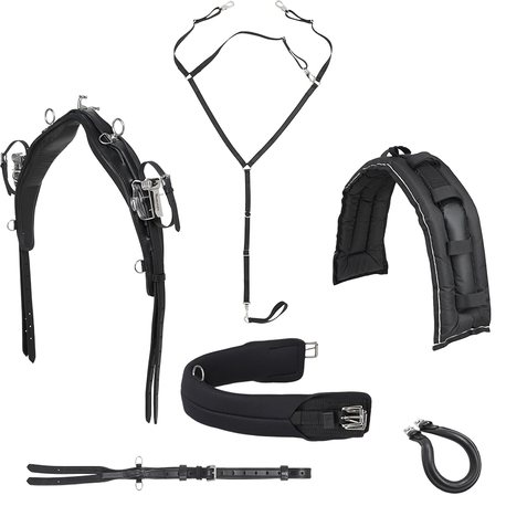 WAHLSTEN PREMIUM LEATHER LINE QH SELE FÖR HÄST MED HÖG MANKE, LÄDER, FULL
